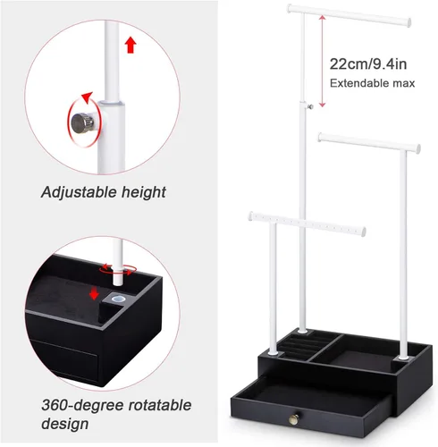 Miniatura 8 de Love-KANKEI - Soporte para collar, diseño de árbol