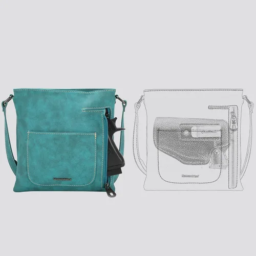 Miniatura 5 de Montana West Western Purse - Bolso cruzado para mujer, bolso de hombro