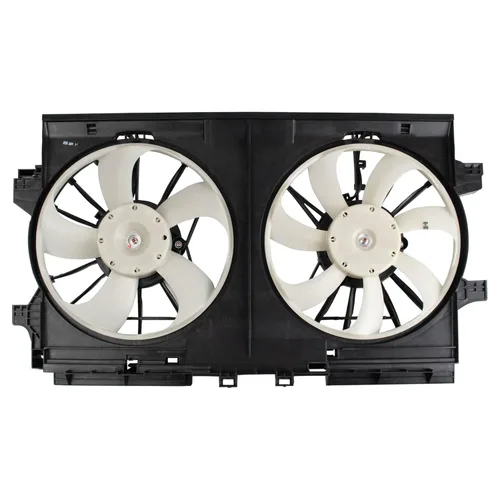 Miniatura 122 de TRQ Conjunto de ventilador de refrigeración del radiador CH3115205 compatible con Jeep Renegade 2019-2021