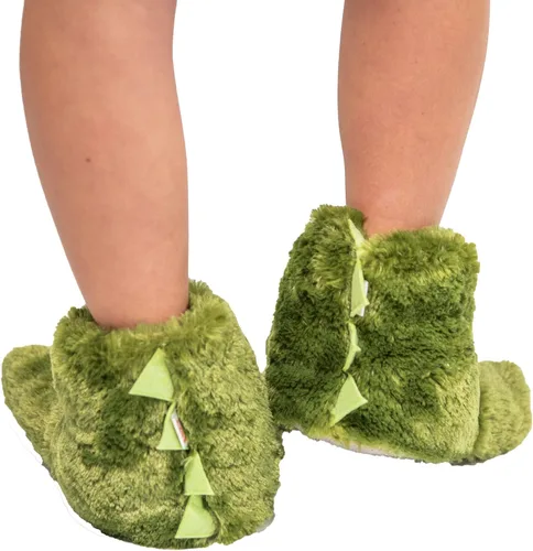 Miniatura 3 de Lazy One - Pantuflas con diseño de garra de animal para niños y adultos, disfraz divertido para niños, cálidas pantuflas peludas