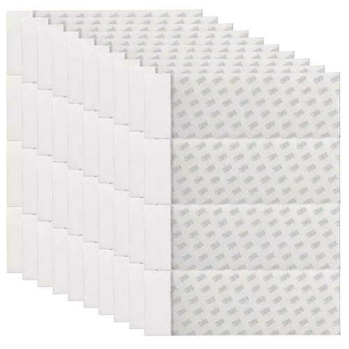 3M ScotchPad Packaging Tape Pad 3750P es un respaldo de polipropileno con un adhesivo de resina de caucho. Hojas de cinta precortadas y acolchadas