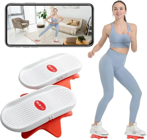 Tabla giratoria de abdominales, tabla de ejercicios Twister, ejercicio de disco de torsión de cintura, ejercicio de tabla de abdominales, Naranja