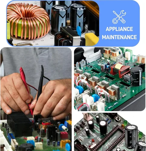 Miniatura 3 de Condensadores electrolíticos 1uF 10uf 100uf 100uF 1000uF 220uf 47uf 470uf 10V 16V 25V 35V 50V XUANSN Kit de condensador de bajo voltaje para aire