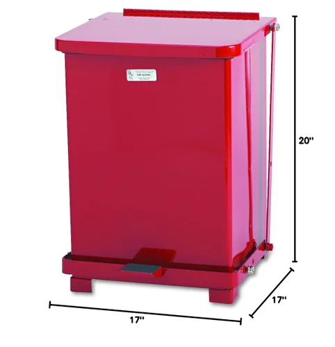Miniatura 4 de Rubbermaid Commercial Defenders - Papelera con revestimiento de plástico