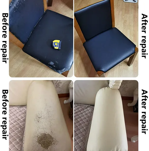 Miniatura 4 de Cinta adhesiva de reparación de cuero, 5 unidades, autoadhesiva, para muebles, sofás, asientos de automóvil, sillas, zapatos, chaquetas, primeros