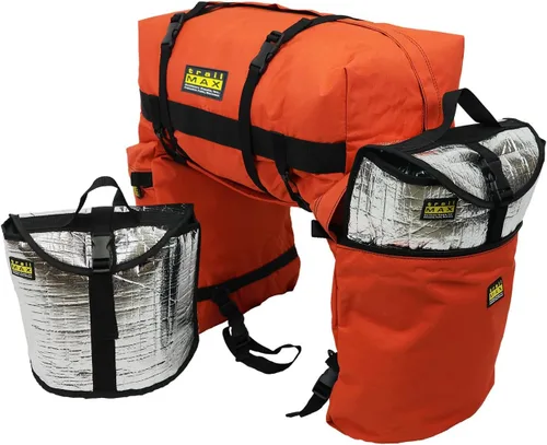 Miniatura 19 de TrailMax Bolsas de alforja sobre la silla de montar; bolsas de alforja se adaptan a la mayoría de las sillas de montar occidentales; ideales