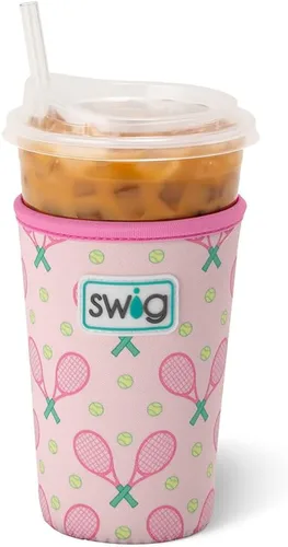Miniatura 30 de Funda Swig Life para taza de café helado pequeña, funda estándar de 22oz para taza de café helado con asa, funda aislante de neopreno para mantener