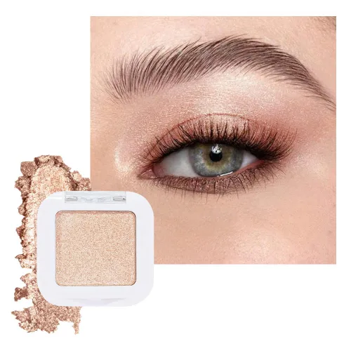 Miniatura 16 de evpct Paleta de sombra de ojos con purpurina dorada champán, color nude dorado rosa brillante crema brillante paleta de sombra de ojos iluminadora