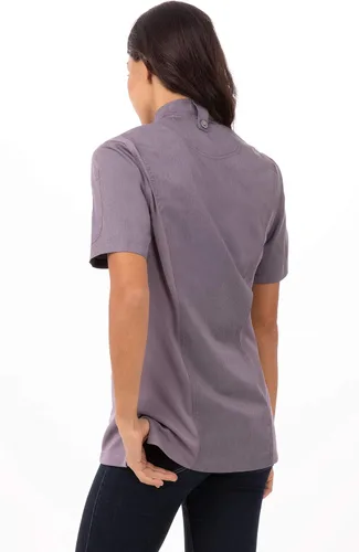 Miniatura 3 de Chef Works Abrigo de chef Springfield para mujer