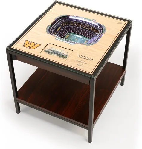 Miniatura 31 de YouTheFan NFL - Mesa auxiliar iluminada StadiumViews de 25 capas
