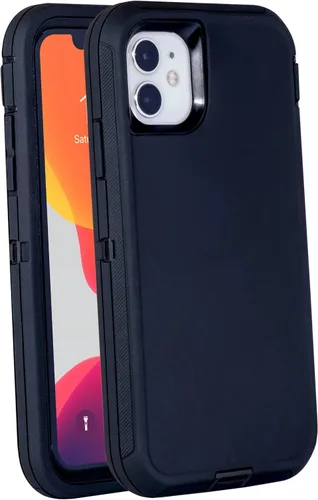 Miniatura 7 de Funda para iPhone 11 (6.1 pulgadas) con 2 protectores de pantalla Resistente cuerpo completo de grado militar protección contra caídas Funda