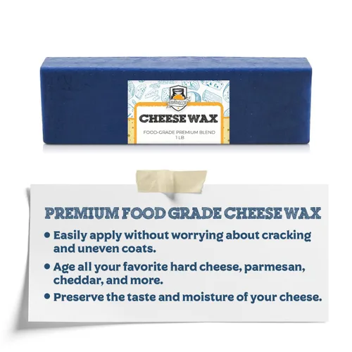 Miniatura 5 de Fermentaholics Ceras de queso prémium de grado alimenticio, 1 libra, cera para hacer queso duro y envejecido, protege y conserva tu queso