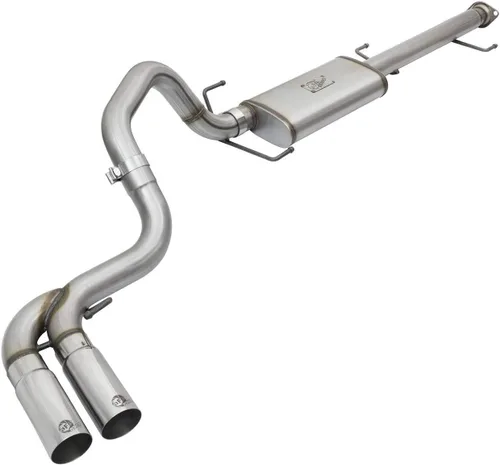 aFe Power 49-46030-P Rebel Series Sistema de escape de alto rendimiento (para Toyota Cat-Back, 3", Inoxidable)