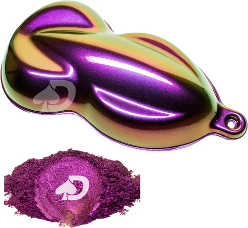 Miniatura 19 de 0.18 oz Arson SuperShift Pearl Polvo de mica camaleón intenso Pigmento de cambio de color para pintura Pigmento camaleón para pintura Polvo