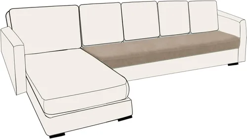 Miniatura 122 de UNBBRRL Fundas de cojín de asiento para sofá, elásticas, funda de cojín individual para sofá, fundas de cojín para sofá, fundas de héroe protegen