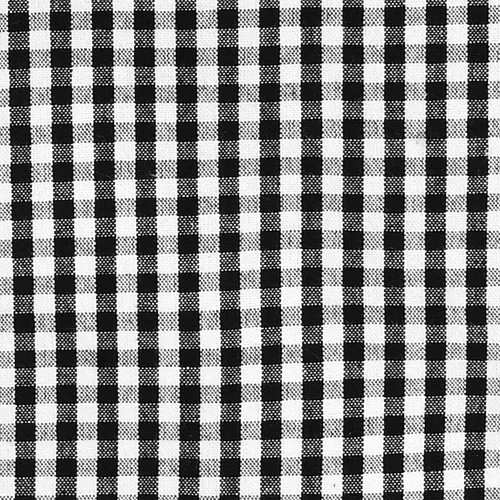 Miniatura 5 de Lush Decor Gingham Check - Servilleta teñida de hilo a cuadros, 18.0 x 18.0 in, color blanco roto y negro