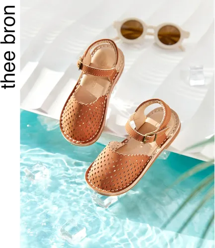 Miniatura 227 de THEE BRON Sandalias cómodas para niñas, zapatos para niños, sandalias rellenas