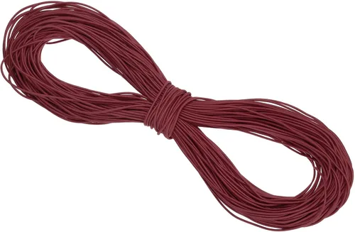 Miniatura 142 de PATIKIL Cuerda elástica elástica de 109 yardas (328.1 ft), cuerda elástica pesada de 0.059 in, albaricoque para manualidades, correas de gancho
