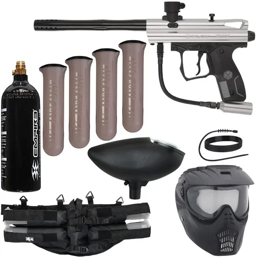 Miniatura 7 de Action Village Kit de Paquete de Pistola de Paintball Kingman Spyder Epic (Victor)