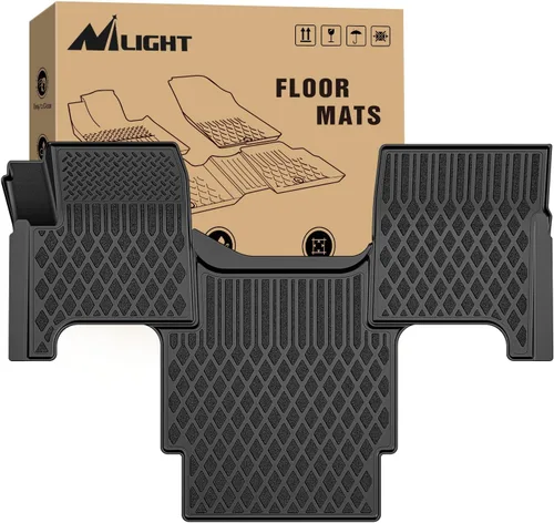 Nilight Alfombrillas TPE para Volvo VNL 300 430 630 670 730 780 2004-2018 Volvo VT modelos 2006-2010 para todo tipo de clima, ajuste personalizado,