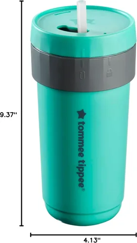 Miniatura 7 de Tommee Tippee Vaso convertible aislado 3 en 1 de 10 onzas, 59.1 ft+, antiderrames, taza multiusos para niños pequeños de 1 a 3, a prueba de fugas