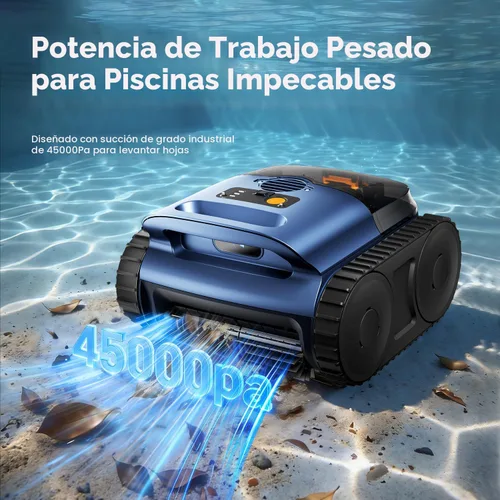 Miniatura 4 de [Lanzamiento 2026] Aspiradora robótica automática de piscina para piscinas enterradas y sobre el suelo, aspiradora de piscina de escalada en pared