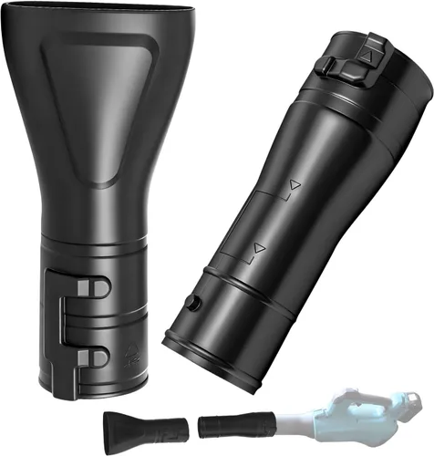 Adaptador de boquilla de soplador 191L13-5 191B21-6 / Boquilla de extremo plano 197889-6 compatible con Makita X2 36V XBU02Z - XBU03 18V soplador