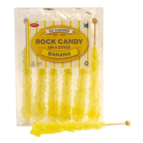 Miniatura 11 de Palitos de caramelo de roca extragrandes: 12 paletas de cereza rosa – envueltas individualmente – Palitos de caramelo de roca de cristal