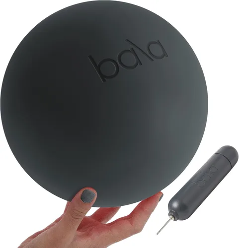 Bala Pelota de pilates, pelota de ejercicio sin peso, pequeña pelota de yoga de 8 pulgadas para barra, estiramiento, fuerza y entrenamiento básico,