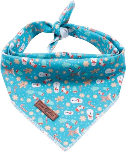 Miniatura 40 de Lionet Paws Bandana de Acción de Gracias para perro, lavable, de algodón, pañuelo triangular, pañuelo de pavo para perros pequeños, medianos