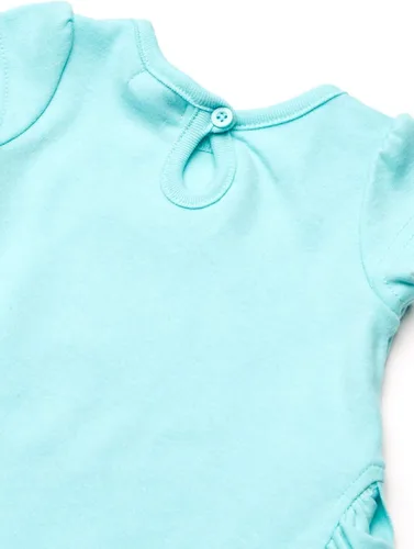 Miniatura 2 de Quiltex Mermazing - Juego de 2 camisetas y 2 pantalones cortos para bebés y niñas 4 piezas