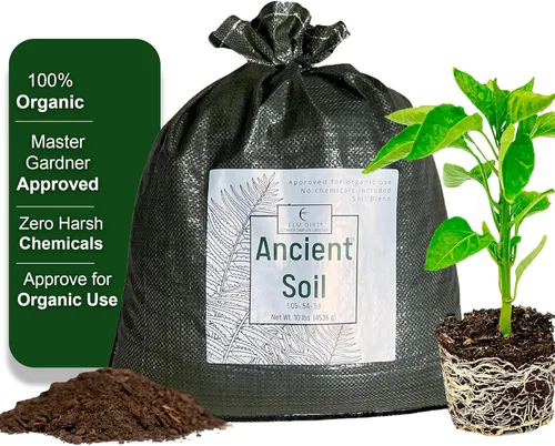 Miniatura 8 de Elm Dirt Suelo antiguo prémium para todas las plantas, suelo orgánico para plantas de exterior y suelo de plantas de interior, suelo de jardín