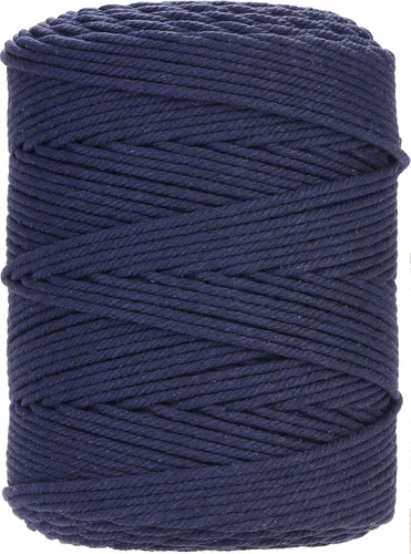 Cuerda de macramé 4 mm x 328 yardas Natural Cuerda de algodón para macramé Cuerda de macramé colorida Cordón de algodón suave Suministros de macramé