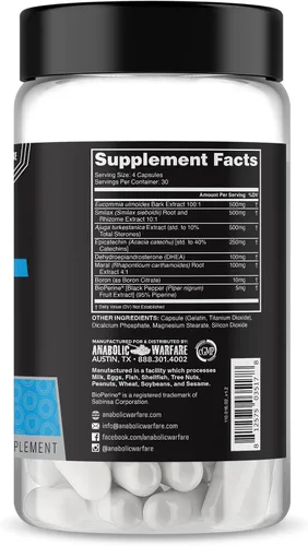 Miniatura 3 de Anabolic Warfare Proyecto a granel, fórmula de construcción masiva, síntesis de proteínas, fuerza, definición muscular, hecho con botánicos*