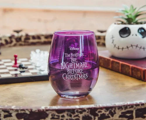 Miniatura 7 de Vaso de vino sin tallo de The Nightmare Before Christmas Sally de Disney, color morado