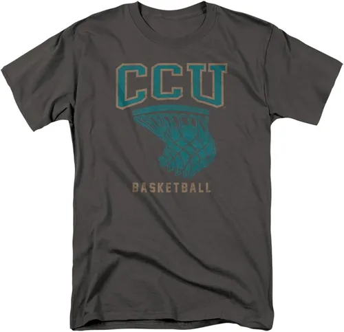 Miniatura 10 de Camiseta unisex para adultos con aro de baloncesto oficial de la Universidad de Carolina de la Costa