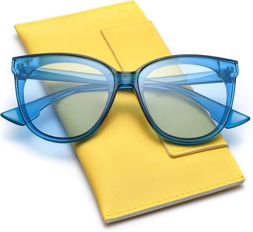 Miniatura 2 de mosanana Gafas de sol de ojo de gato de moda para las mujeres de gran tamaño estilo MS51802
