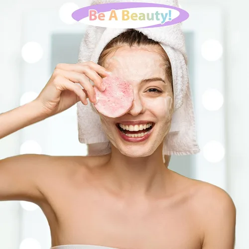 Miniatura 7 de PVA - Esponjas faciales comprimidas faciales para mujeres, esponja de maquillaje profesional Coldairsoap PVA, almohadillas de remoción femenina