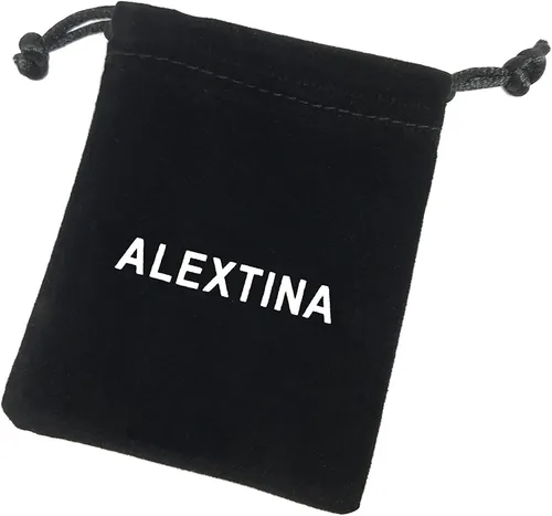 Miniatura 7 de ALEXTINA Anillo giratorio de acero inoxidable para hombre y mujer, 0.315in