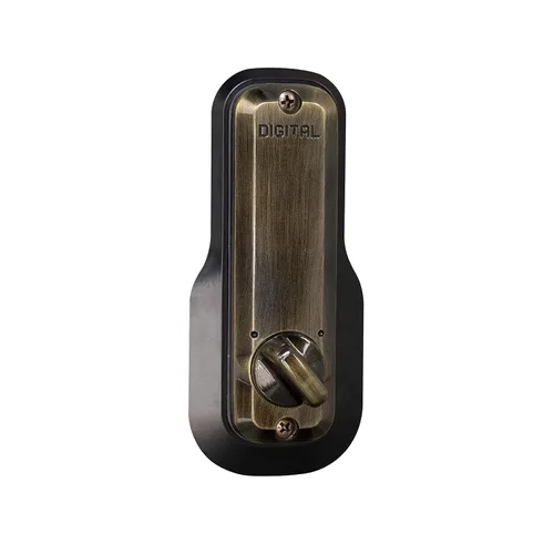 Miniatura 5 de Cerradura mecánica sin llave EZ Lockey USA, Bronce antiguo, 1