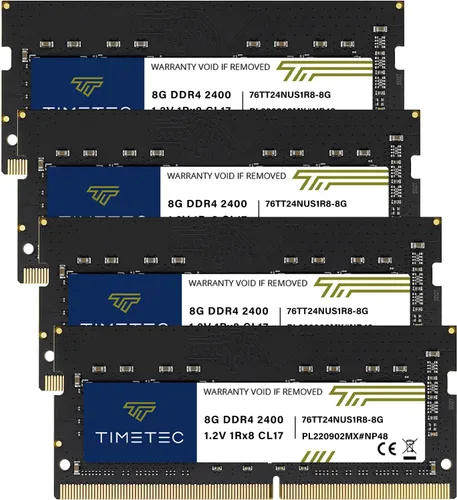 Miniatura 14 de Timetec Kit de 16 GB (2 x 8 GB) DDR4 SODIMM para Intel NUC KIT/Mini PC/HTPC/NUC Board 2400MHz PC4-19200 No ECC sin búfer 1.2V CL17 Rango único 260