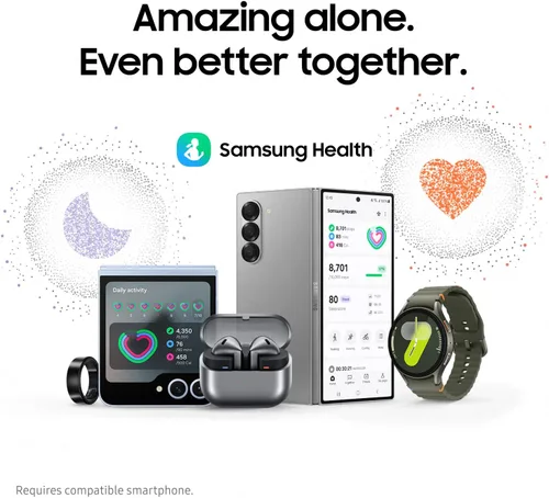 Miniatura 7 de SAMSUNG Galaxy Watch 7 1.575 in Bluetooth AI Smartwatch + banda gratis, puntaje de energía, consejos de bienestar, seguimiento de frecuencia