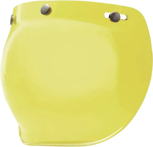 Miniatura 5 de GDM Casco de moto Bubble Shield 3-Snap Button Flip Up Down Universal (Ámbar degradado)