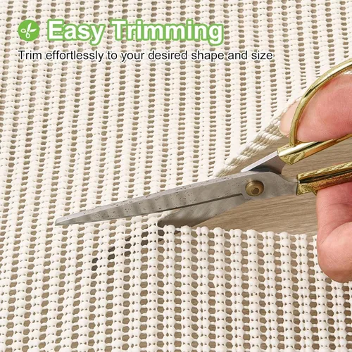 Miniatura 4 de Songrey Almohadilla antideslizante de 2 x 6 pies, almohadillas extra gruesas para superficies duras, evita deslizamientos y asegura las alfombras