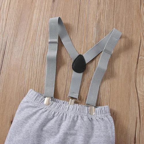Miniatura 7 de vivifayee Conjunto de pantalones y tirantes para bebé niño de un primer cumpleaños