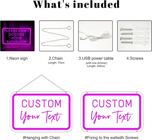 Miniatura 8 de Letrero de neón personalizado alimentado por USB para decoración de pared, arte personalizado tallado, luz de neón LED 3D personalizable, boda