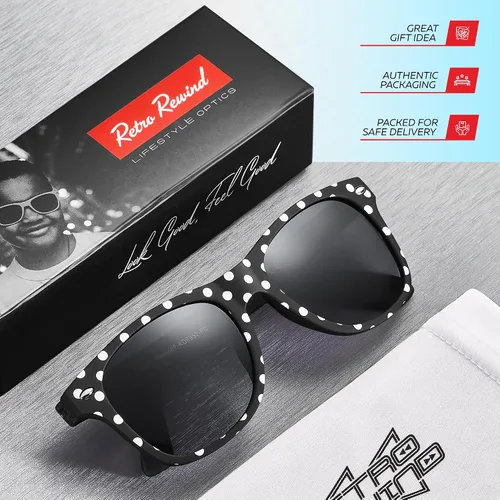 Miniatura 106 de Retro Rewind Lentes de sol para niños y niñas de 3 a 12 años, inastillables, UV400, lentes de sol para niños pequeños