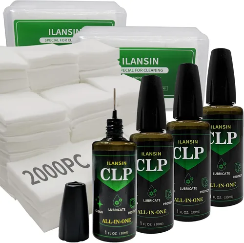 Miniatura 8 de Cotton Gun Cleaning Patches + Needle Odorless CLP Oil，Lint Free Gun Cleaning Cloth,Wipes for Pro Shot Pistol/All Caliber of Firearms Gun Cleaning