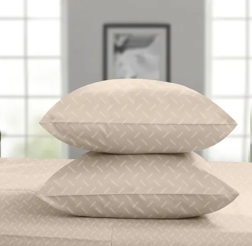 Miniatura 3 de Threadmill Sábanas 100% Algodón para Cama Tamaño King Juego de Sábanas de 4 Piezas para Cama King Suave, Transpirable y Ligero Satén de Damasco