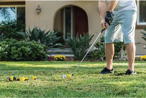 Miniatura 4 de SKLZ Pelotas de golf de impacto para práctica de vuelo limitado, paquete de 12, color amarillo